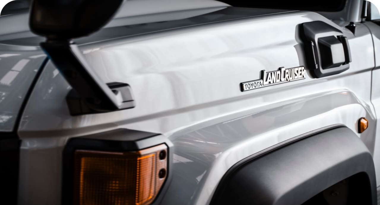 コーティング施工車