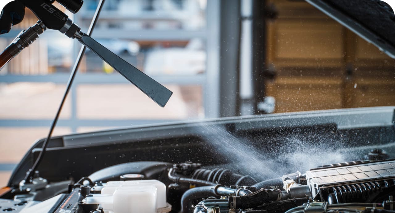 エンジンルーム洗浄